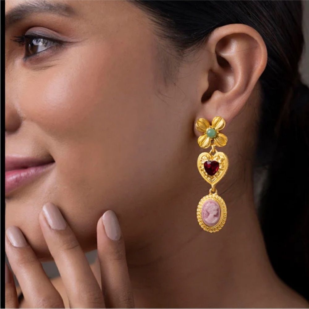 Vintage style earrings M285